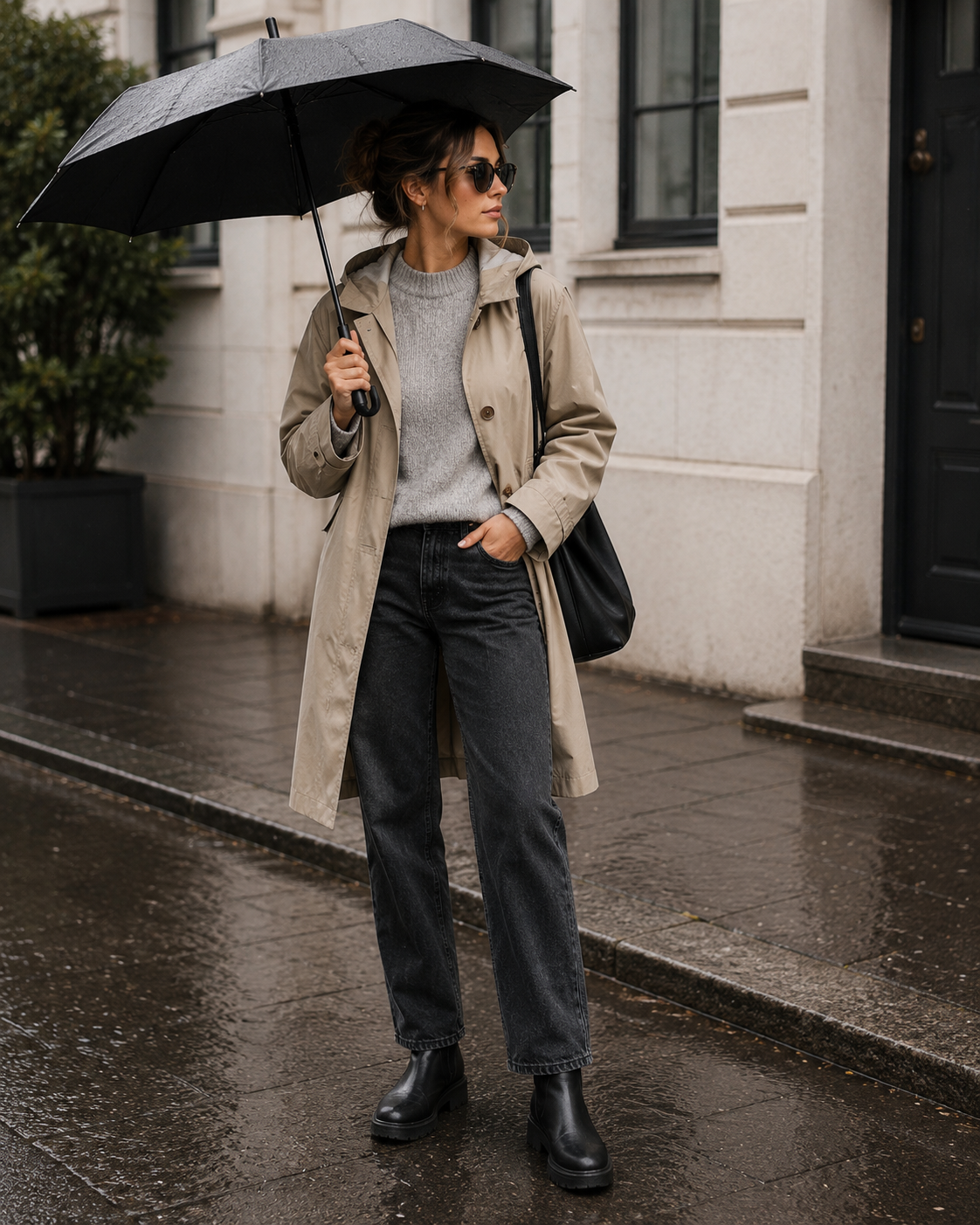 Rainy look